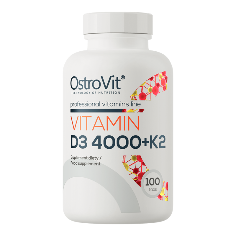 

All Nutrition OstroVit Vitamin D3 4000 IU + K2 100 tabs