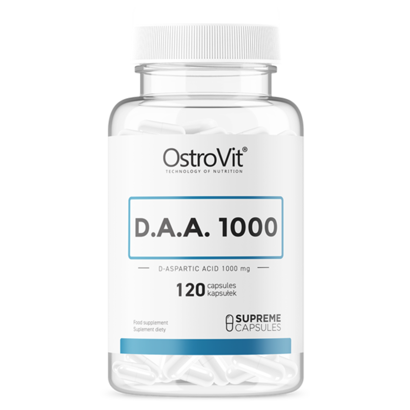 

OstroVit Supreme Capsules DAA 1000 120 caps Dietary Supplement