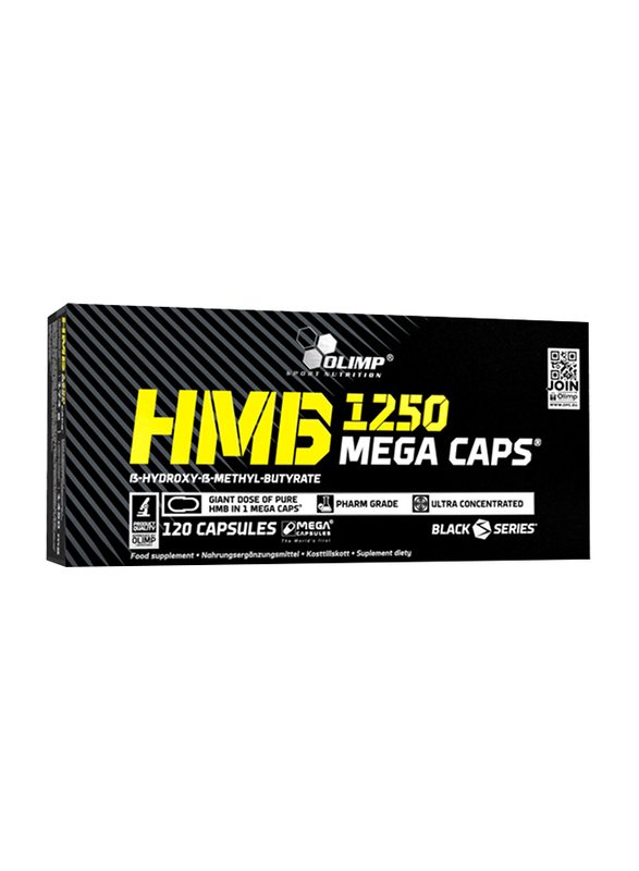 Olimp HMB 1250 Mega Caps, 120 Capsules, Regular