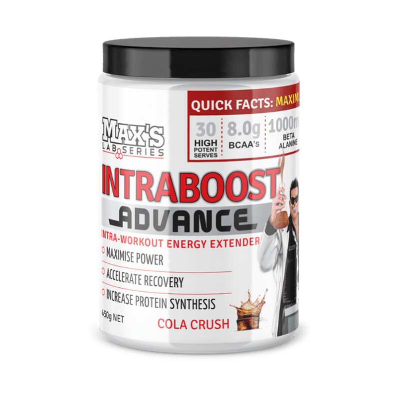 MAX'S LAB SERIES INTRABOOST ADVANCE 450G (COLA CRUSH)