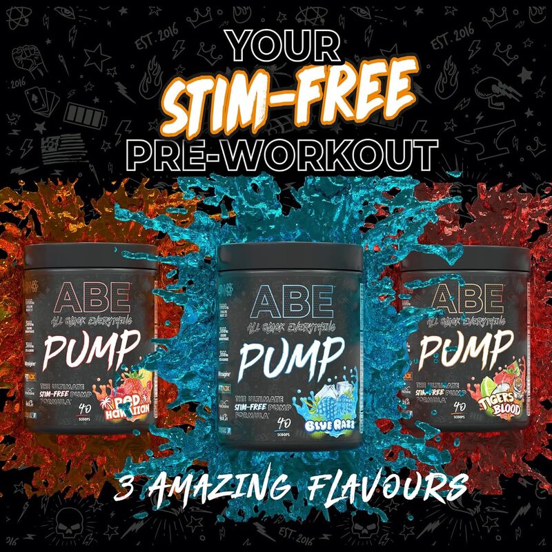 ABE Pump Stim Free, Red Hawaiian, 500 Grams