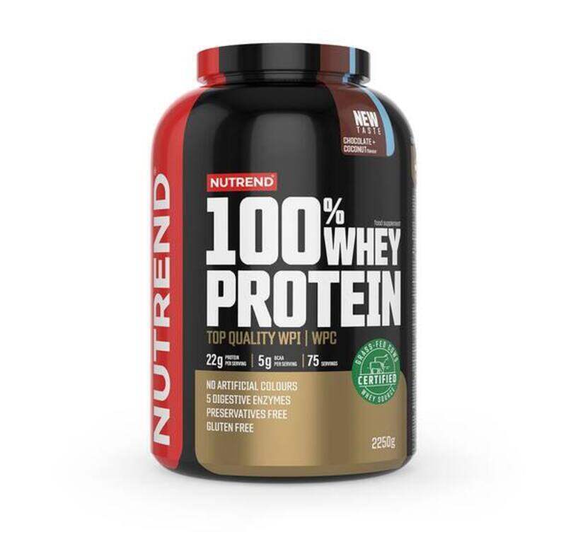 

All Nutrition Nutrend 100% Whey Protein 2250g, Chocolate & Coconut