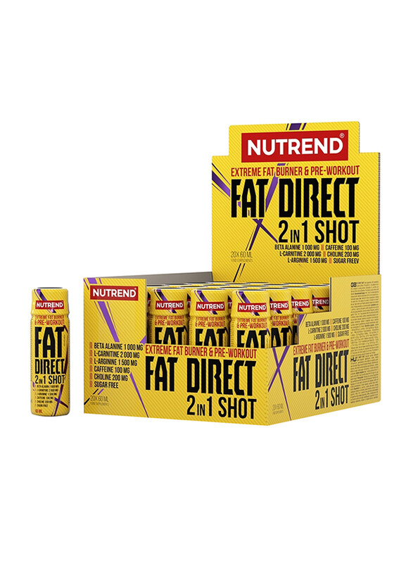 

Nutrend Fat Direct 2 in1 Shot, 20 x 60ml