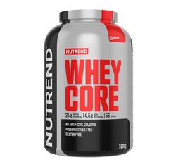 Nutrend Whey Core 1800g، فراولة