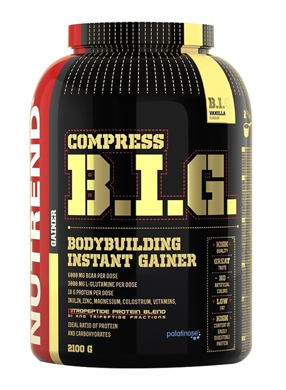 

Nutrend Compress B.I.G Bodybuilding Instant Gainer, 2100g, Vanilla