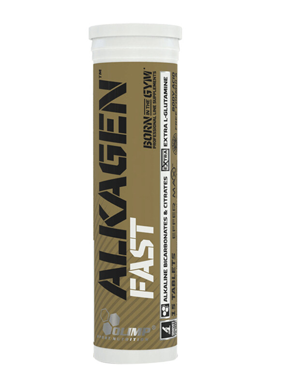 

Olimp Alkagen Fast Food Supplement, 15 Tablets, Orange