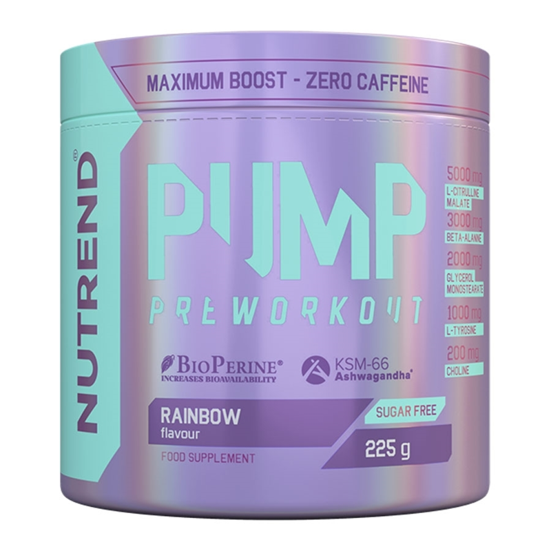

All Nutrition Nutrend Pump Preworkout 225g, Rainbow