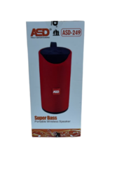 Super Bass Portable Wireless Speaker ASD-249 (Red)