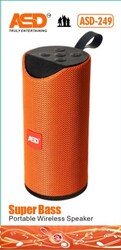 Super Bass Portable Wireless Speaker ASD-249 (Orange)
