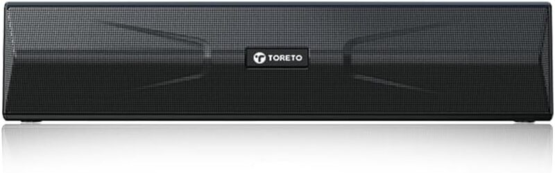 Toreto TOR-348 Sound Blast Bluetooth Speaker with Mic, Deep Bass, Bluetooth v5.0 with Voice Assistant with Supporting USB, SD Card, AUX, FM & Call Function- (Black)
