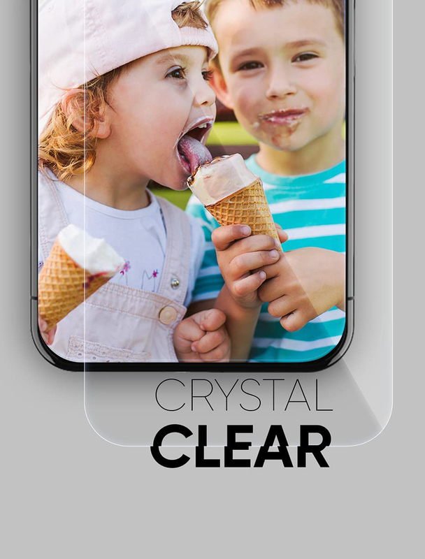 Swift Shieldz Apple iPhone X Unbreakable Hybrid Glass Screen Protector, Clear
