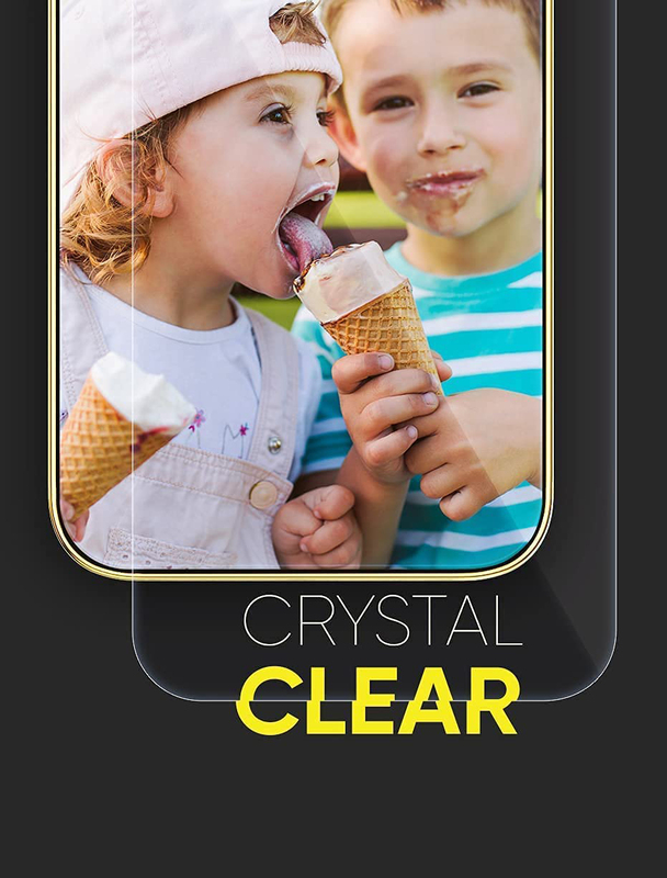 Swift Shieldz Apple iPhone 13 Pro Max Unbreakable Hybrid Glass Screen Protector, Clear