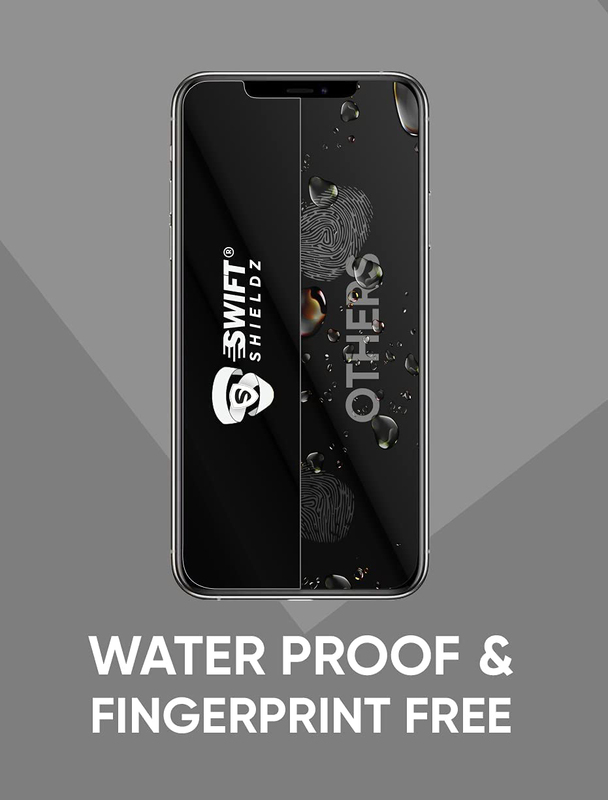 Swift Shieldz Apple iPhone 11 Pro Max Unbreakable Hybrid Glass Screen Protector, Clear