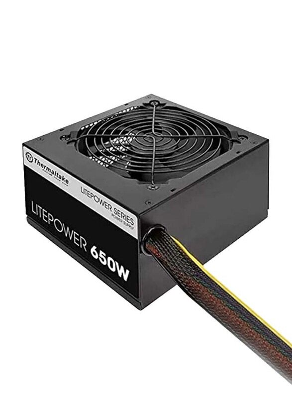 

Thermaltake LitePower 650W Power Supply Unit, Black