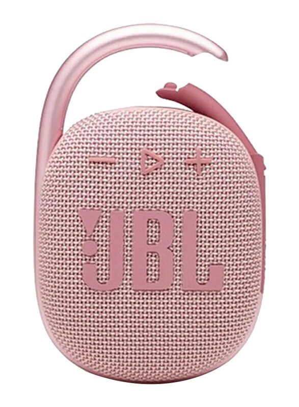 

JBL Clip 4 Waterproof Portable Bluetooth Speaker, Pink