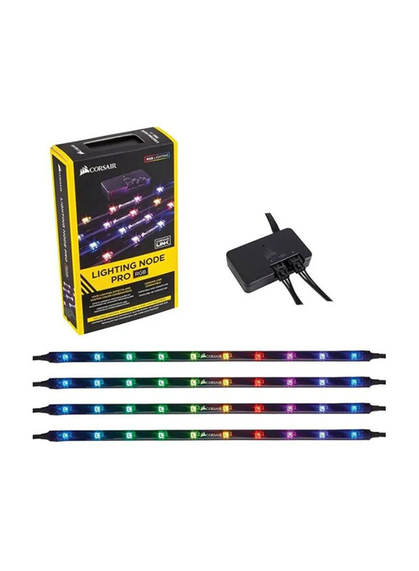

Corsair iCUE Lighting Node Pro Control Module & 4 RGB Lighting, 41cm, Black
