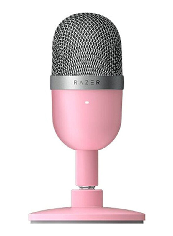 

Razer Seiren Mini Streaming Microphone, Pink/Silver