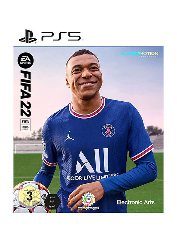 

FIFA 22 UAE Version English/Arabic Video Game for PlayStation 5 (PS5) by Electronic Arts