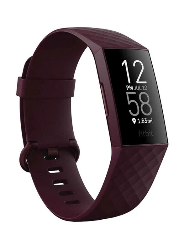 

Fitbit Charge 4 NFC Advanced Fitness Tracker with GPS, Rosewood Purple