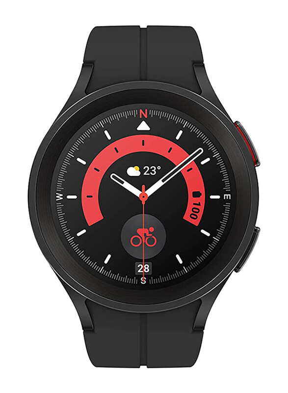 

Samsung Galaxy Watch 5 Pro 45mm Smartwatch, Black Titanium