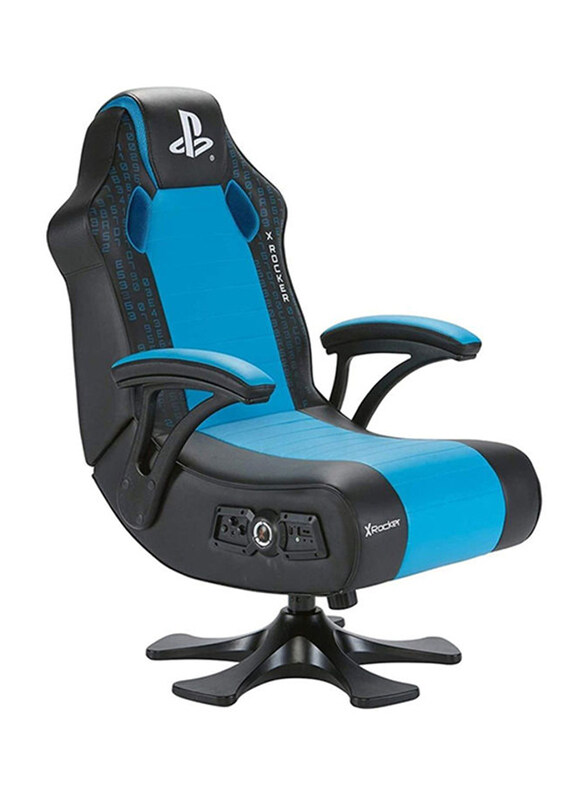 

X Rocker Legend 2.1 Officially Licensed Gaming Chair for PlayStation PS4, Black/Blue