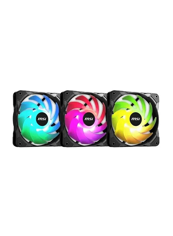 

MSI Cooling Fan, 3-Pieces, Multicolour
