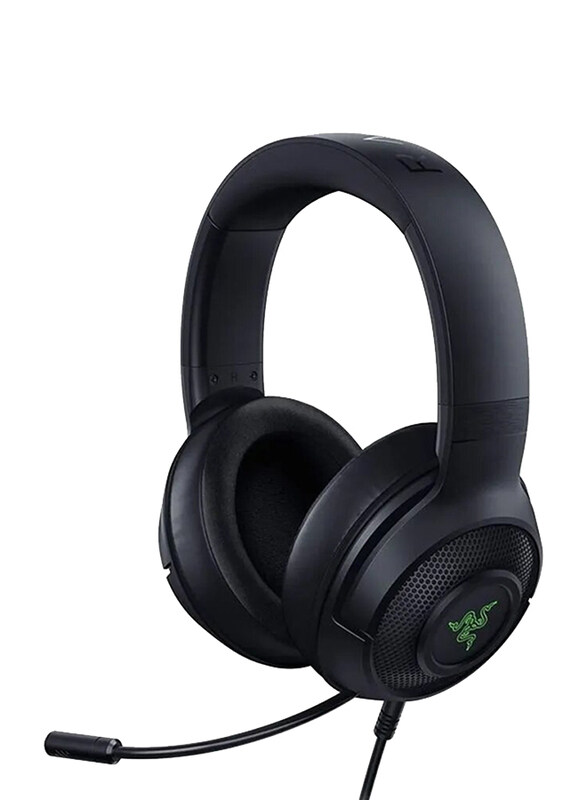 

Razer Kraken V3 X USB Wired Over-Ear Noise Cancelling Gaming Headset with Mic, Black