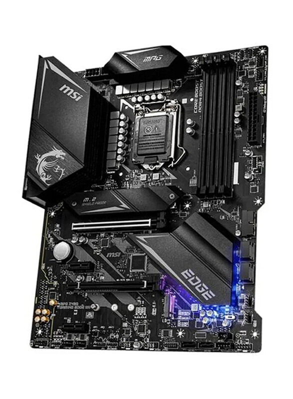 

MSI MPG Z490 Gaming Edge Wi-Fi Motherboard, Black/Silver