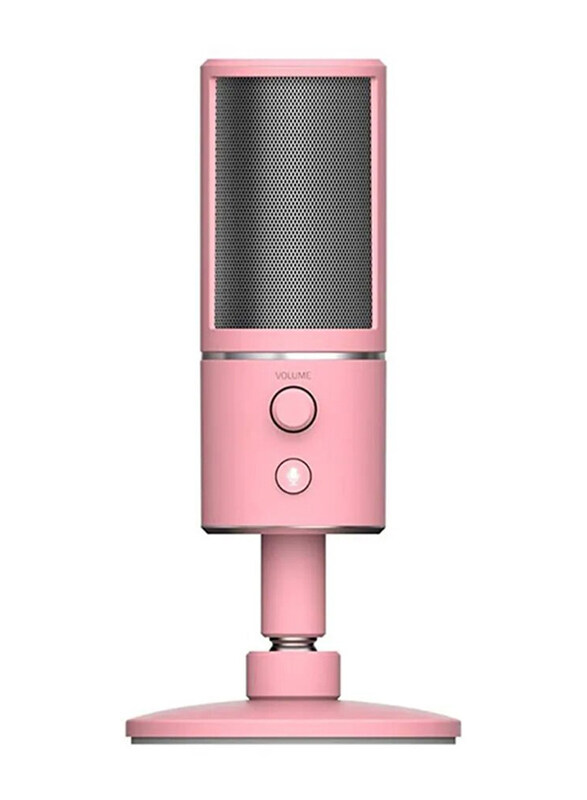 

Razer Seiren X Streaming Condenser Microphone, Quartz Pink