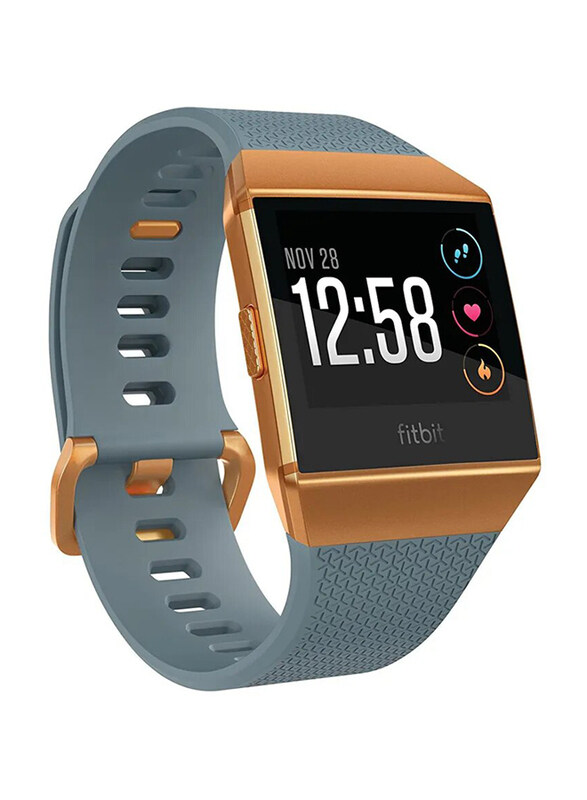 

Fitbit Ionic Smartwatch, Burnt Orange Case, GPS, Slate Blue
