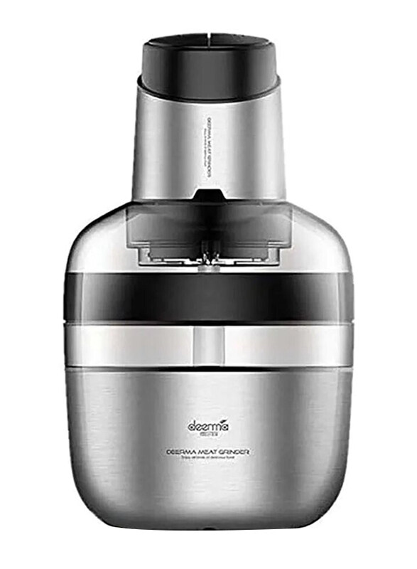 

Deerma 1.8L Stainless Steel Meat Grinder, 300W, DEM-JR01, Silver