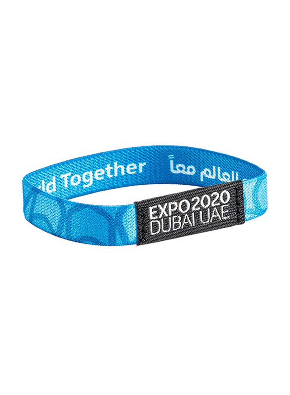 

Expo 2020 Dubai Mobility Wristband, Blue