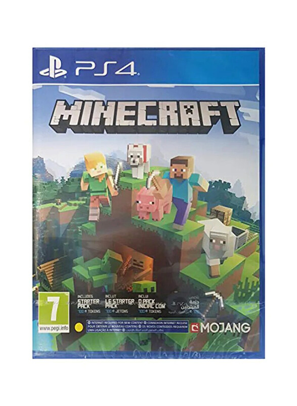 

Minecraft International Version Video Game for PlayStation 4 (PS4)/PlayStation 5 (PS5) by Mojang