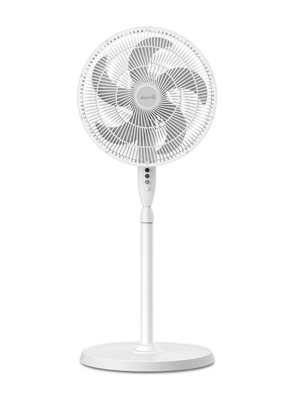 

Deerma Portable Circulation Pedestal Fan, 45W, MF16B8, White