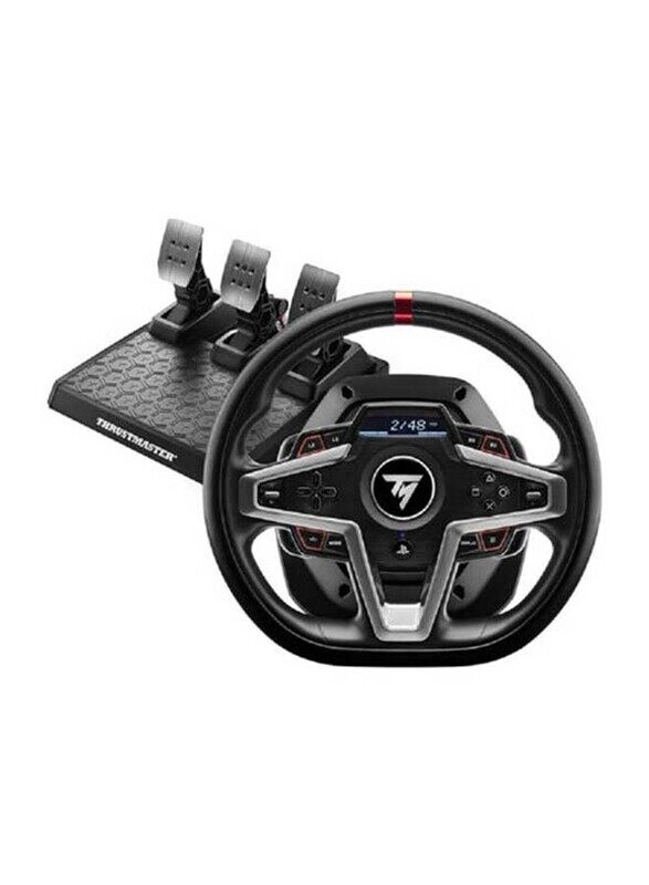 

Multiple Thrustmaster T248 Racing Wheel and Magnetic Pedals for PS5/PS4/PC, Black