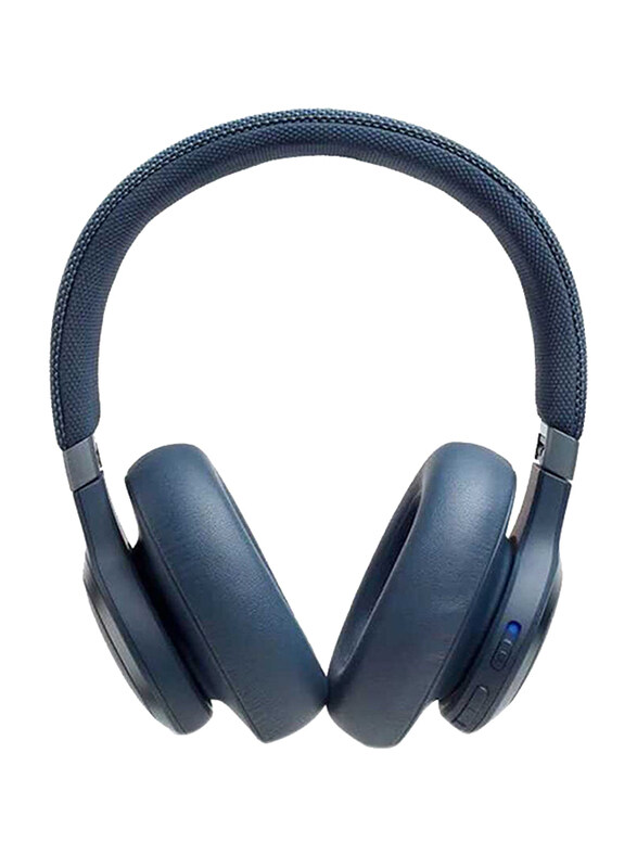 

JBL Live 650BT Wireless Over-Ear Noise Cancelling Headphones with Mic, Blue