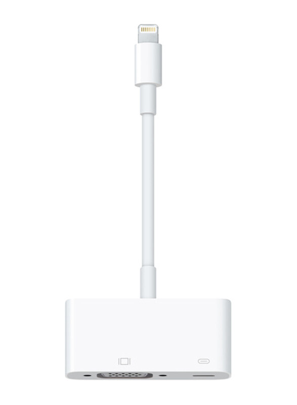 

Apple VGA Adapter, Lightning to VGA for Apple iPhone/iPad/iPod, White