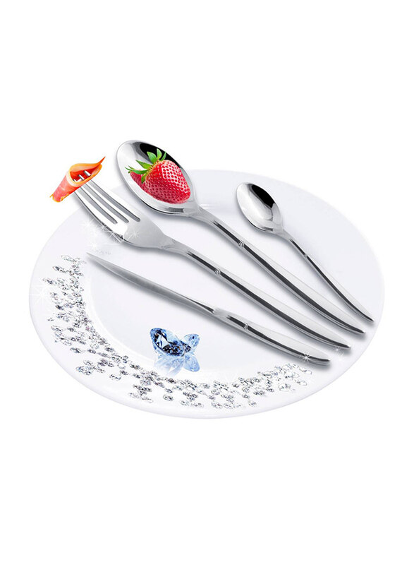 

Unbranded 135-Piece Quality Stainless Steel Cutlery Set, Silver