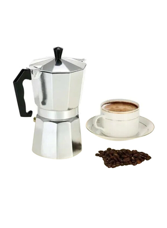 

Unbranded Espresso 6 Cups Percolator Coffee Stove Top Maker, Silver