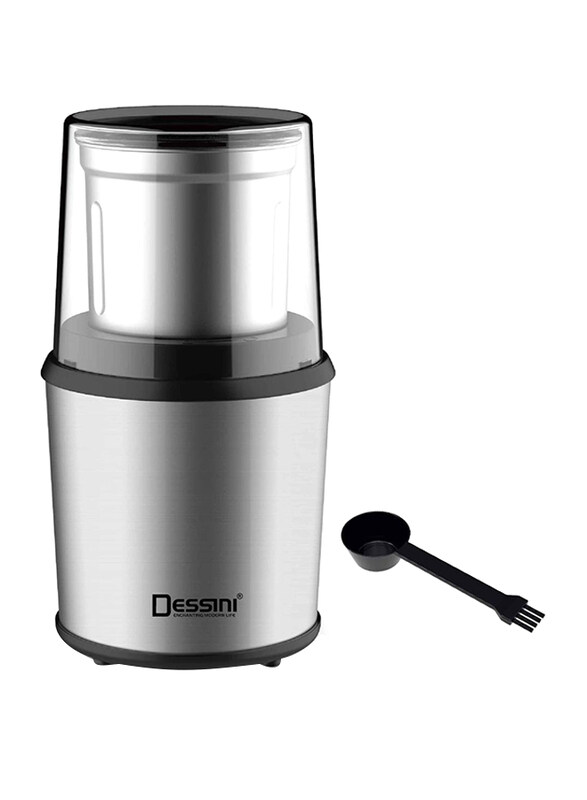 

Dessini Coffee Beans Grinder, 200W, Silver