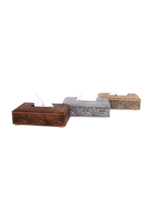 

Generic 3-Piece Kitchen and House Tissue Box Holder Set, Multicolour