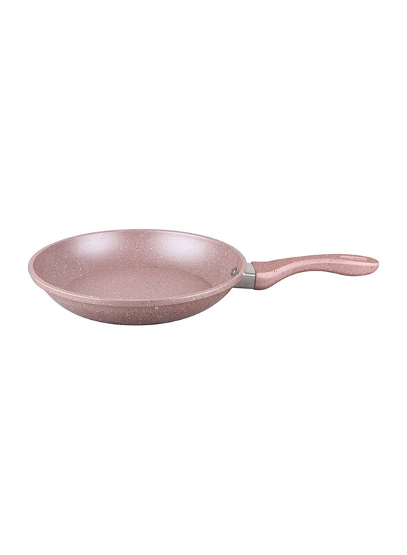 

Unbranded 28cm Aluminium Granite Coating Round Fry Pan, Pink
