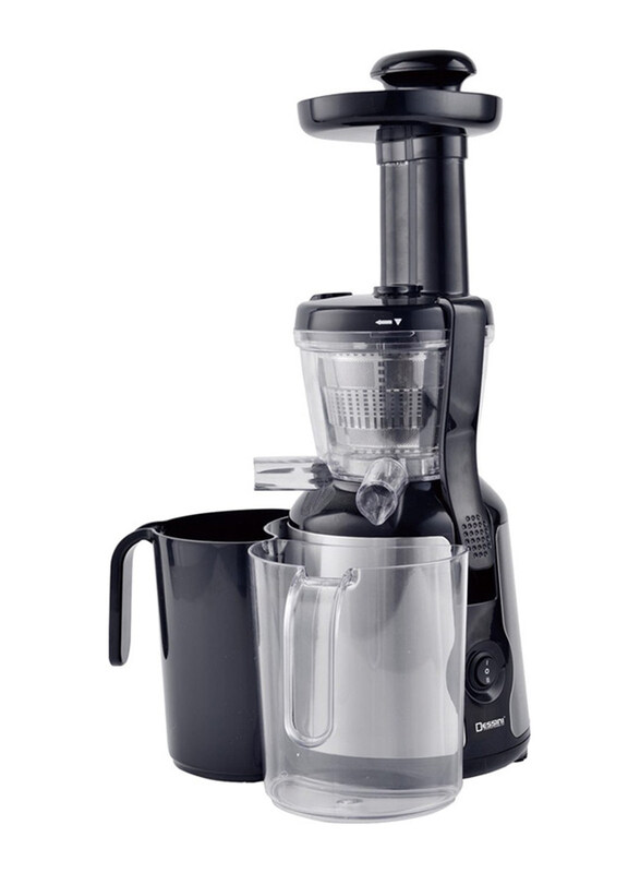 

Dessini Electric Plastic Juicer, SJ7007, Black/Clear