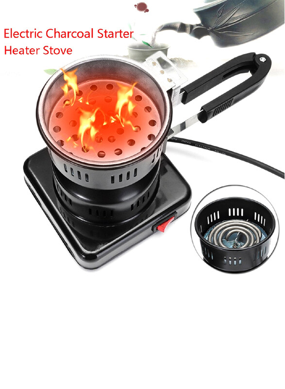 

Generic Electric Charcoal Starter Heater Stove, Black