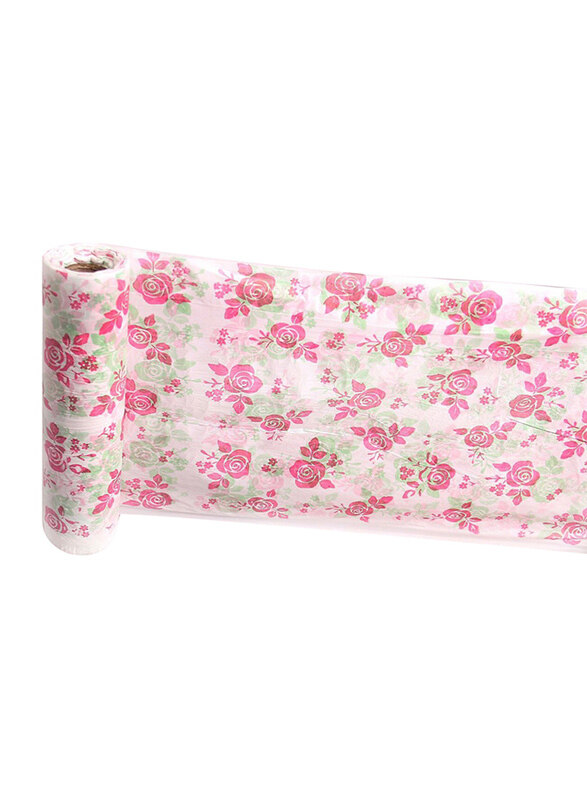

Unbranded 2 kg Plastic Jumbo Perforated Sofra Roll, Pink