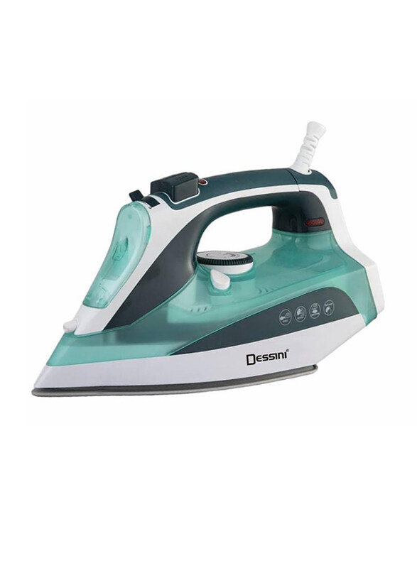 

Dessini Steam Iron, 2200W, Model 2002, Green/Black/White