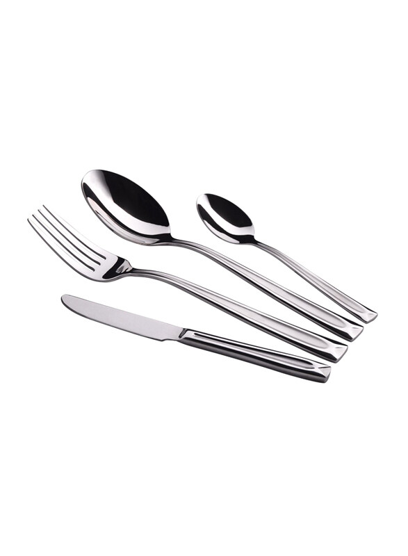 

Dessini 135-Piece High Quality Stainless Steel Cutlery Set, Silver/Gold
