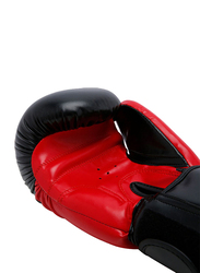 Evolve 6-oz Kick Boxing Training Gloves for Kids, Red/Black