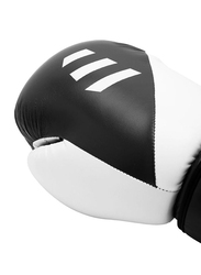 Evolve 6-oz Kick Boxing Training Gloves for Kids, Black/White