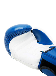 Evolve 12-oz Kick Boxing Training Gloves for Adult, White/Blue